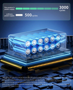 Trạm điện cầm tay 1500W Trạm điện 1008wh ngoài trời 2000 chu kỳ nhà sao lưu cắm trại - Product Image 6