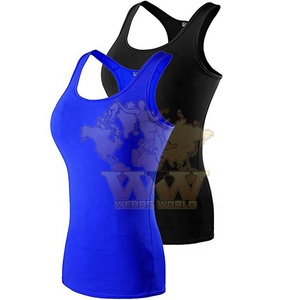 Camisetas de Tirantes para Mujer al por Mayor con Logotipo Personalizado, de Secado Rápido, Transpirables, Ecológicas, para Yoga y Fitness, con Tejido Elástico de Punto Acanalado - Product Image 6