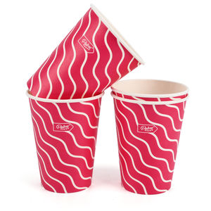 Gobelet en papier jetable 80 oz, simple paroi, biodégradable, pour café, avec impression de logo personnalisée, qualité alimentaire, impression offset - Product Image 5