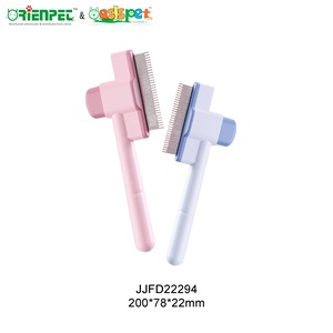 Peine Autolimpiable de Plástico para Mascotas ORIENPET & OASISPET, Elimina Pulgas y Garrapatas, Dientes Largos y Cortos, JJFD22294, Producto para Mascotas - Product Image 1