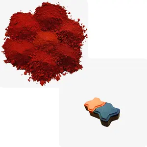 रंग ईंटों के लिए पाउडर लोहे के आक्साइड लाल fe2o3 y101