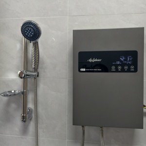 380V SS304 <b>Heating</b> <b>Tube</b> Dry <b>Heating</b> Protection Chauffe Eau Instant Electric Water Heaters for Indoor Home - Product Image 1
