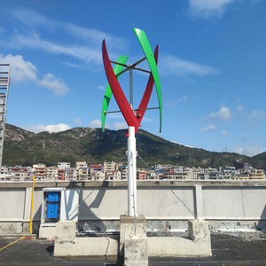 Tuabin gió trục đứng công suất thực thấp tiếng ồn thấp 1Kw - Product Image 5