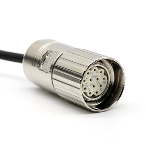 สายเคเบิลเอนโค้ดเดอร์ Heinz RI2000 ยาว 10 เมตร หุ้มฉนวน PVC ตัวนำทองแดง IP40 ไม่ป้องกันสัญญาณรบกวน - Product Image 3