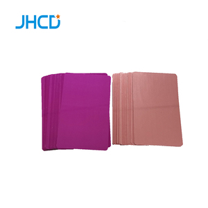 JHCD incisione laser di prova piatto vuoto formato carta di credito in lamiera di alluminio - Product Image 4