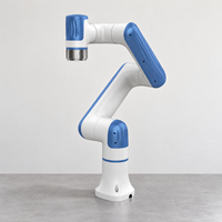 Bras robotique collaboratif compact en alliage d'aluminium pour le tri de petites pièces et l'automatisation des postes de travail