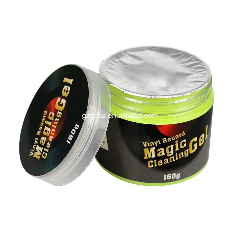 Vinyl Record Magic Cleaning Gel is suitable for cleaning and dusting record players