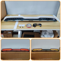 Accessoires de voiture, lifting, aileron arrière, aileron de toit arrière avec lumière pour Toyota Land Cruiser Prado LC250 2023 2024