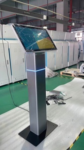 Beautiful Horizontal Screen Qr Barcode Scanner Led <b>Light</b> Display Built-in Receipt Printer Payment and Queuing Kiosk - Product Image 2