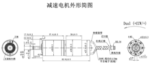 FT-28PGM395-400K Motore DC 12V a Bassa Velocità 9RPM con Alta Coppia 1Nm e Riduttore Planetario in Metallo - Product Image 2