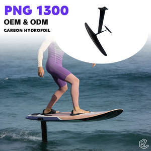 ปั๊มฟอยล์ Endurance Pump PNG 1300 คาร์บอนไฮโดรฟอยล์ แอสเปคต์สูง สำหรับการเล่นไกลด์แบบยาว เชื่อมต่อฟอยล์เวฟ และใช้งานในสภาพน้ำที่มีพลังงานต่ำ AXIS - Product Image 1