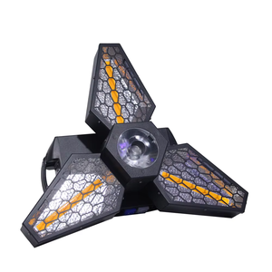 Lotus Professions 250W <span class=keywords><strong>UV</strong></span> LED Par lumière infinie rotative rétro feuille d'érable <span class=keywords><strong>lampe</strong></span> pour DJ scène spectacle parc d'attractions boîte <span class=keywords><strong>de</strong></span> <span class=keywords><strong>nuit</strong></span> - Product Image 3