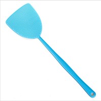 Raquette à mouches en plastique, tue-mouches manuel à long manche, raquette à mouches en maille durable pour la lutte contre les insectes et les nuisibles à la maison, en intérieur et en extérieur