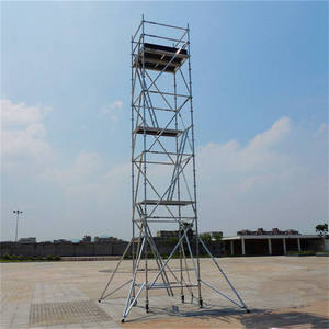 Tour d'échafaudage mobile en aluminium de 2/10 mètres, modèle populaire - Product Image 2