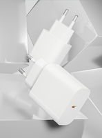 Câble adaptateur de charge rapide 20W PD Chargeur CE ROHS FCC UL Chargeurs mobiles Chargeur USB C 20w Bloc Cube