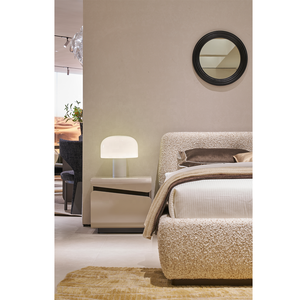 Modular <strong>Bed</strong> <strong>Blocks</strong> Natural Fabrics Floor-level <strong>Bed</strong> Design a Must-have for a Quiet and Luxurious Villa Master Bedroom - Product Image 4