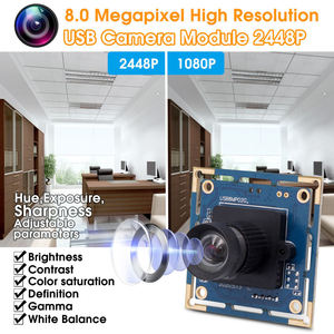 Módulo de cámara Lightburn ELP de 8MP, lente de alta resolución sin distorsión, placa de cámara web 4K IMX179, cámara de ordenador USB para escaneo - Product Image 2