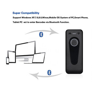 YJ 3-en-1 Blue Tooth & USB Filaire & 2.4G Lecteur de codes à barres Portable 2D QR Image <span class=keywords><strong>Scanner</strong></span> Fonctionne avec IOS, Windows, <span class=keywords><strong>Android</strong></span> YJ-6601 - Product Image 3