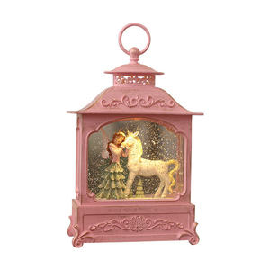 กล่องดนตรีเจ้าหญิงยูนิคอร์นสุดสร้างสรรค์ <span class=keywords><strong>โคม</strong></span><span class=keywords><strong>ไฟ</strong></span>หิมะ<span class=keywords><strong>ลอย</strong></span>น้ำทรงสี่เหลี่ยม สำหรับตกแต่งคริสต์มาส จากผู้จัดจำหน่าย - Product Image 2