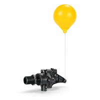 Valve de réservoir d'eau pour bétail Tankbuddy TB40 TB50 en plastique, haut débit