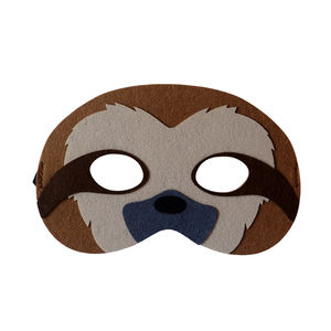 Máscaras <span class=keywords><strong>de</strong></span> Fiesta <span class=keywords><strong>de</strong></span> Cara Completa <span class=keywords><strong>para</strong></span> Niños, Hechas a Mano en China, con Diseño <span class=keywords><strong>de</strong></span> Cabeza <span class=keywords><strong>de</strong></span> Animal Perezoso, <span class=keywords><strong>de</strong></span> Alta Calidad - Product Image 1