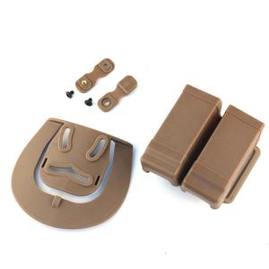 Étui de pagaie en plastique universel tactique en noir Tan vert support de ceinture adaptateur pour accessoires de chasse - Product Image 3