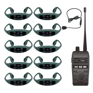 FM Wireless Transmission Swim Training System 1 H800 Audio BT Transmitter and Waterproof Headset 10 H904 Bone Conduction Headset