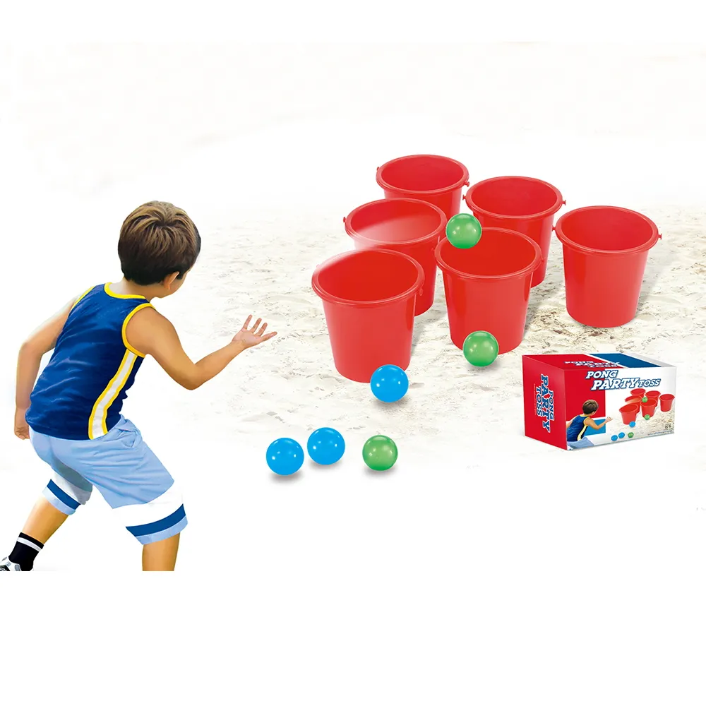 Juguete deportivo de exterior e interior para niños, fácil de personalizar, para fiestas, lanzar cerveza pong