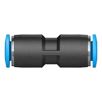 Brand New Original QS-6-4 Reducer Straight Push-In Fitting PN153037 6mm OD To 4mm OD PU Tube Plastic Adaptor