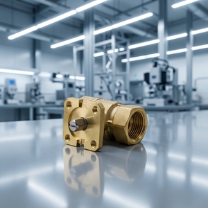 Válvula de Bola Industrial VAI61.40 con Control de Temperatura, Flujo Proporcional, DN40, Lista para Automatización HVAC - Product Image 6