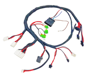 Kabel kustom panjang kabel Motor <span class=keywords><strong>Harness</strong></span> 9pin konektor putih - Product Image 6
