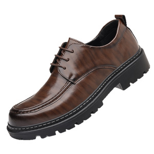 Zapatos Formales de Cuero para Hombre, Estilo Británico, Casuales, Transpirables, Zapatos de Vestir, Gran Venta 2026 - Product Image 5