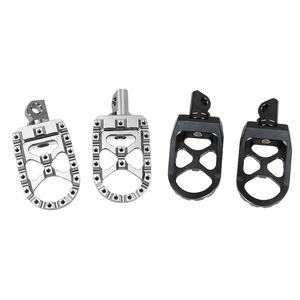 Clavijas de pie CNC para motocicleta, reposapiés anchos, pedales, clavijas de cambio para Harley Touring Softail Sportster XL 1200 <span class=keywords><strong>883</strong></span> <span class=keywords><strong>Chopper</strong></span> - Product Image 1