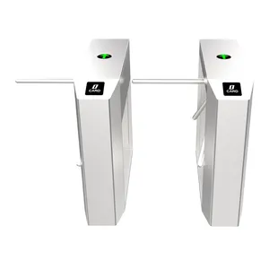 Electric Tripod Turnstiles And Tripods Remote Tripod Turnstile Gate With Rfid Reader For Entrance Esd Access Control