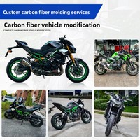 Pièces de modification entièrement en fibre de carbone adaptées à 25 modèles de Z900, carénage en carbone sec Z900se