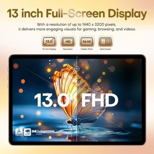 Alta Qualidade 13 Polegadas Android 14.0 <span class=keywords><strong>Dual</strong></span> Sim 4G 5G Tablet PC Pad 8 Ultra Big Memória Teclado Mouse Pen-MTK Processador Octa Core - Product Image 5