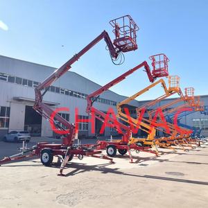 <span class=keywords><strong>Nacelle</strong></span> élévatrice araignée, plateforme de travail en hauteur, <span class=keywords><strong>nacelle</strong></span> articulée télescopique remorquable montée sur remorque - Product Image 5