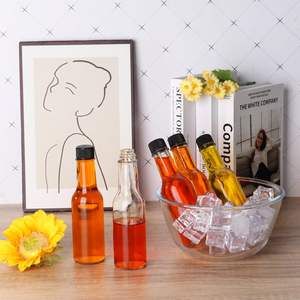 Bouteilles en verre pour sauces Sauce piment Sauce piquante 5oz 150ml <span class=keywords><strong>Bouteille</strong></span> Snap On Orifice Réducteur <span class=keywords><strong>Goutteur</strong></span> Insert - Product Image 5