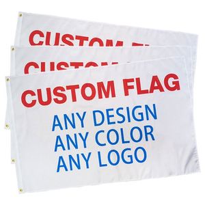 Drapeaux publicitaires vierges pour la décoration DIY, bannières 90*150cm, sublimation vierge personnalisable, livraison rapide - Product Image 6