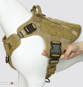 卸売パッド入りナイロン製ソリッドアウトドアウェイトドッグハーネスベスト、引っ張り防止ヘビーデューティトレーニングハーネス（中型/大型犬用） - Product Image 3