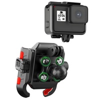 Support de téléphone anti-vibration pour moto, verrouillage et déverrouillage rapides, 5,4-7,8 pouces