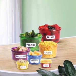 Lonchera Personalizada para Control de Peso, Contenedores de Almacenamiento de Alimentos, Fácil de Usar para Mantener una Dieta Saludable - Product Image 6