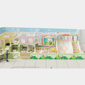 Divertido Equipo de Juego Suave Comercial de Múltiples Niveles, Parque Infantil Interior con Túneles y Diversos Juguetes para Centro de Juegos Comunitario - Product Image 5