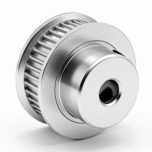 GT2 Zahnriemenscheibe 16 Zähne 6mm Bohrung Lasergravurmaschine Edelstahl Kundenspezifische OEM 2GT Zahnriemenscheibe - Product Image 2