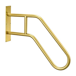 28-Tube Tường-mounted <span class=keywords><strong>wrought</strong></span> sắt cầu thang kim loại lan can đơn giản nghệ thuật Thiết kế cửa lan can khung - Product Image 1