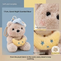 En gros, Chapeau de nuit Kawaii en peluche ours en peluche, doux, moelleux et parfumé, jouet en peluche, pendentif et décoration de sac à dos, cadeau surprise pour enfants