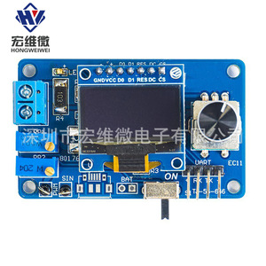 Kit de Osciloscopio LCD Micro Mini Dos Hongwei STC8K8A 6.3V-50V, Sistema de Visualización, Componentes para Entrenamiento de Soldadura y Ensamblaje - Product Image 1