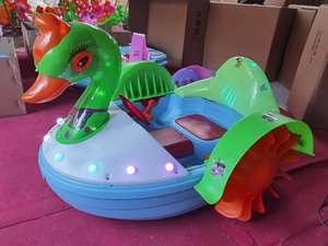 Bateau tamponneur électrique d'occasion Swan Car pour enfants, pour piscine intérieure et extérieure - Product Image 3
