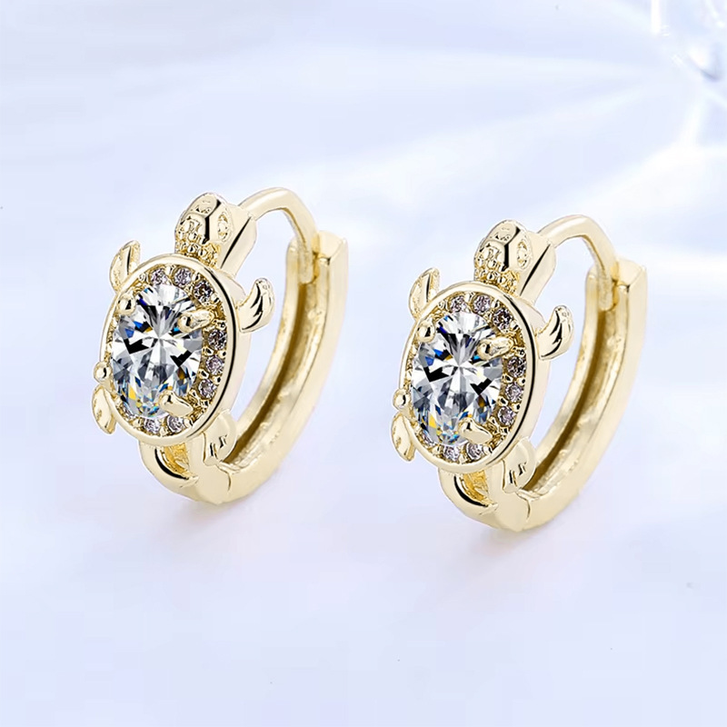 Moissanite+GRA Certificate-Gold