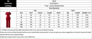 Conjunto de 2 Piezas <span class=keywords><strong>para</strong></span> <span class=keywords><strong>Mujer</strong></span>, <span class=keywords><strong>Chaqueta</strong></span> de Manga Corta con Cuello en V y Pantalones de Pierna Recta, <span class=keywords><strong>Traje</strong></span> Elegante de Oficina, Blazer - Product Image 2